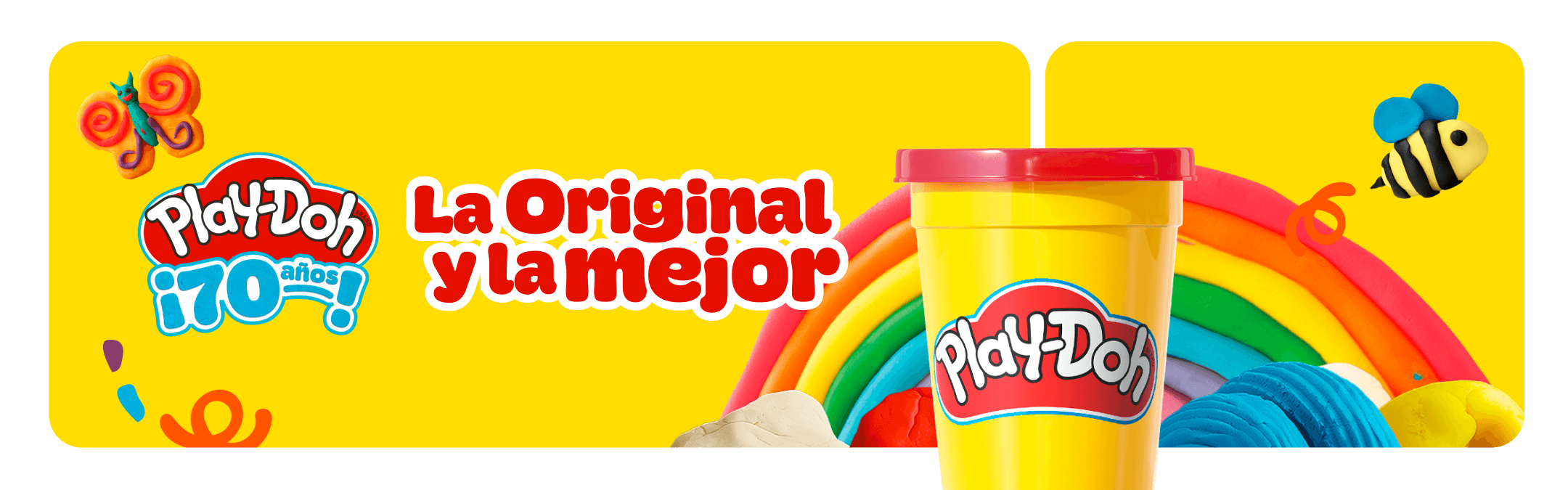 Banner PLAY DOH 